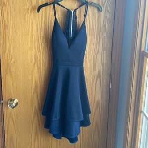Formal navy dress